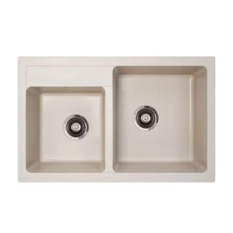 Árengedmény Quadro plus 2D XGranit Pezsgő mosogató 780x500/195/195mm 175433