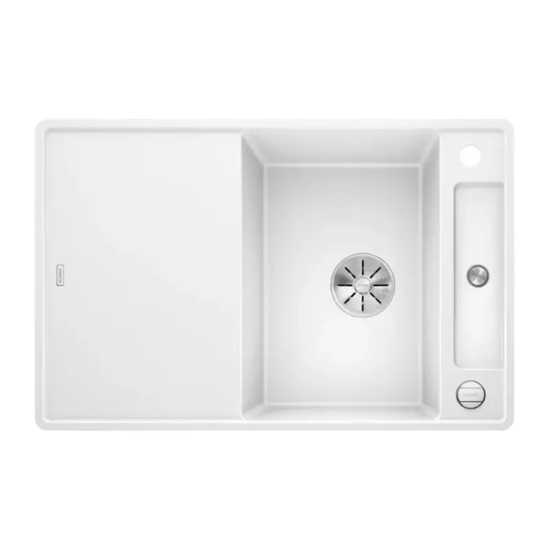 Újdonság BLANCO AXIA III 45 S-F fehér fa tart. exc. 523196