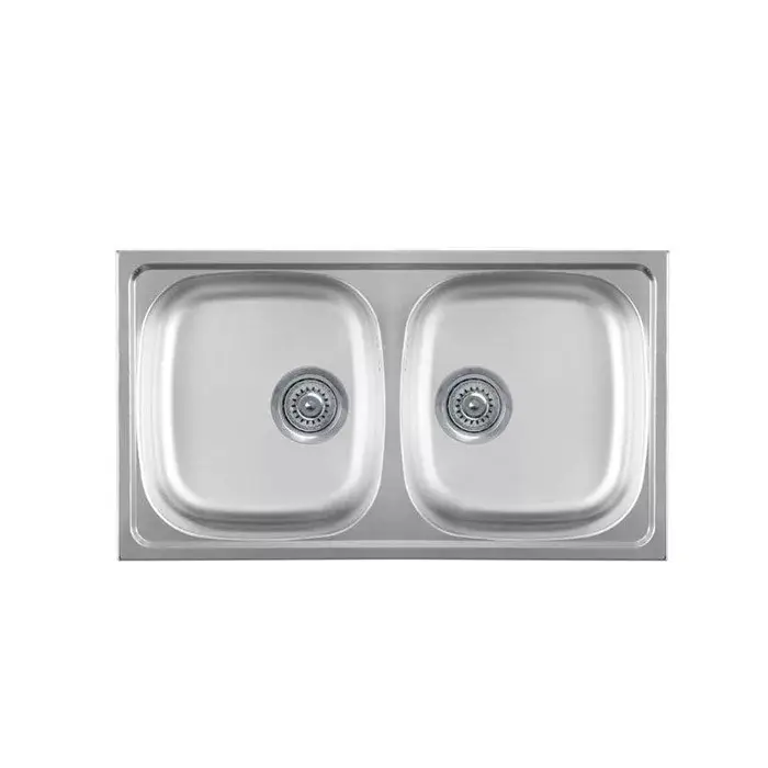 Rendeld meg most Luna Flex 2D Inox mosogató 770x435/ 165mm 90mm lefolyó 123781