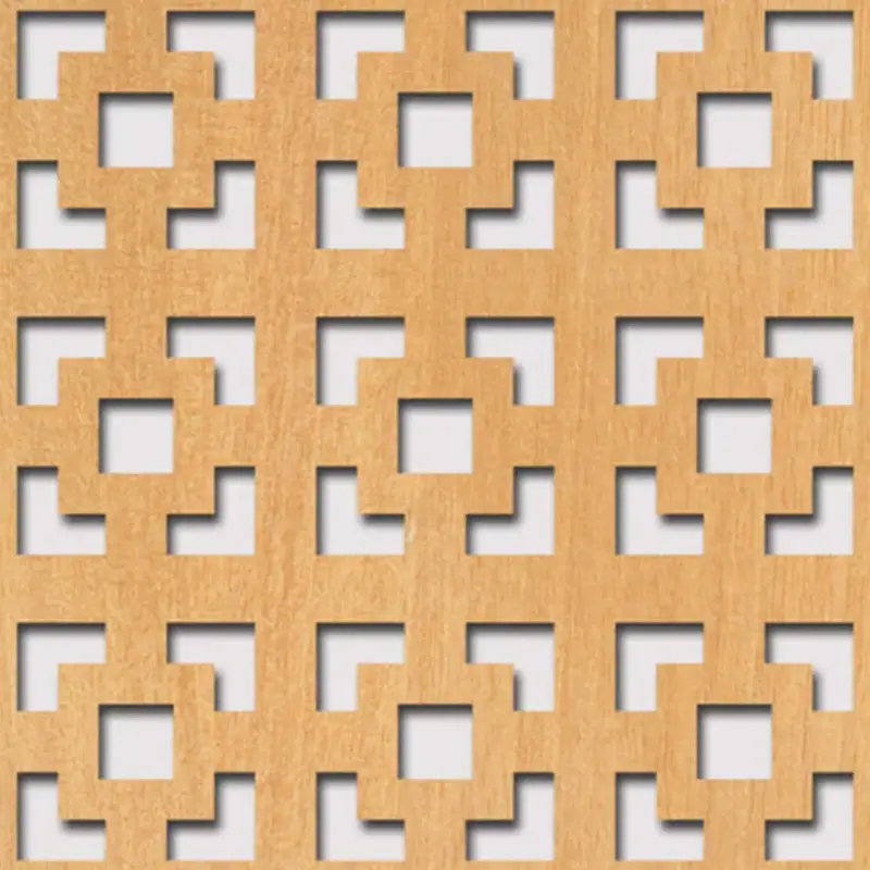 Legno furnérozott Hdf-Damasco perforációval Anegré 1520x610x4mm Biztonságos vásárlás