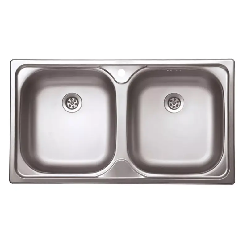EVIDO FLEX DUO rozsdamentes mosogató, kétmedence, 780x435mm, 1 1/2", natúr Kedvezmény