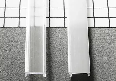 Olcsó Led profil "Groove, Surface, Corner" takaró 2fm-es pattintható matt