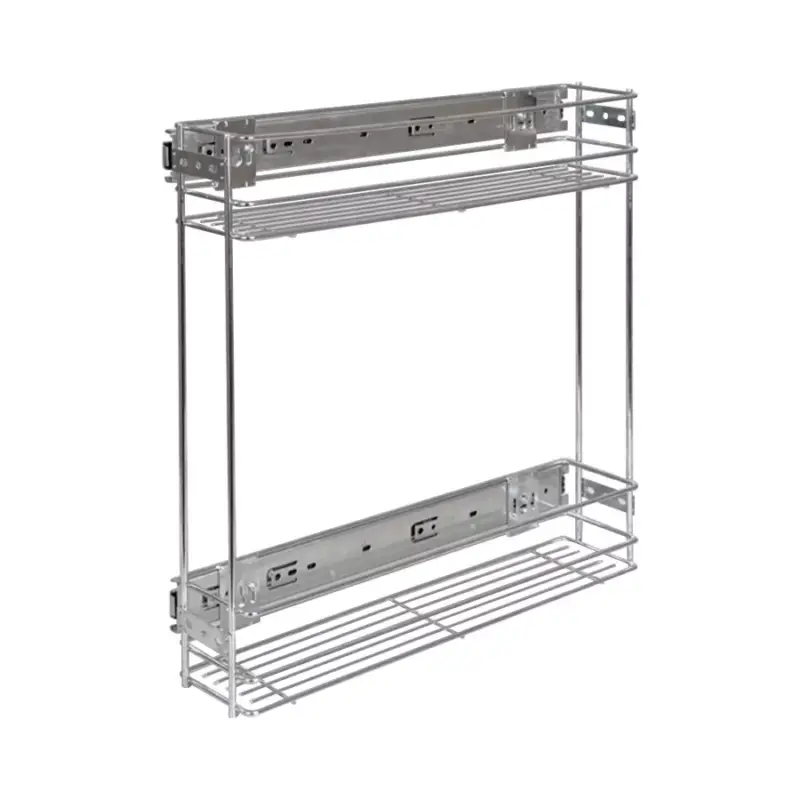 Fémrács 24250 Oldalra szerelhető 110x490x470mm Króm FÉK NÉLKÜL Exkluzív ajánlat