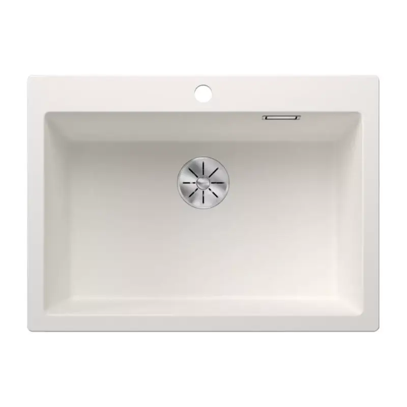 Alacsony ár BLANCO PLEON 8 Silgranit mosogatótálca, fehér, tartozékok nélkül, excenter nélkül