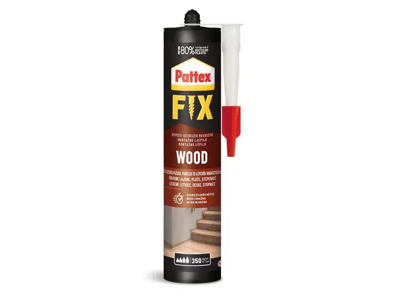 Szuper akció Pattex Fix építési FA ragasztó 385g FEHÉR