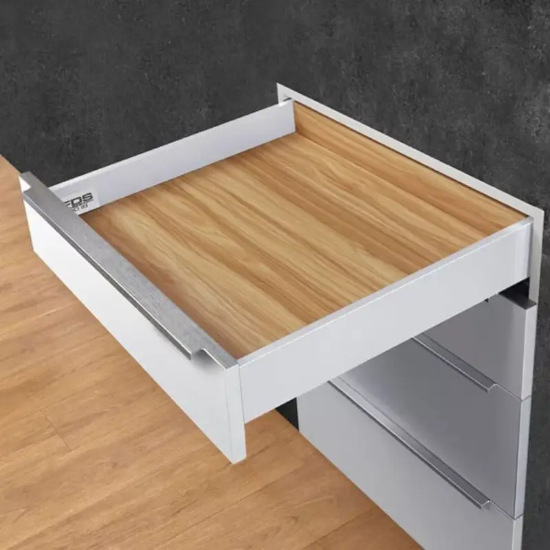 Nézd meg most Fiókcsúszó FDS-PRO 18 A duplafalú fiókoldal 270mm Fehér 40kg Fém