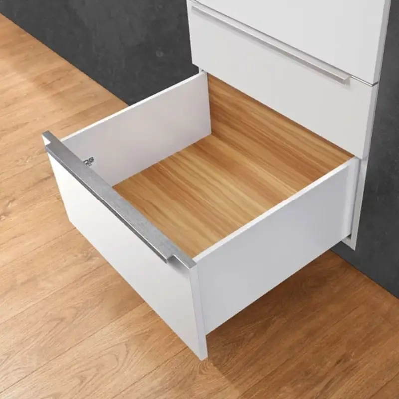 Szuper akció Fiókcsúszó FDS-PRO 18 D Push Open Duplafalú fiókoldal 350mm Fehér 40kg Fém