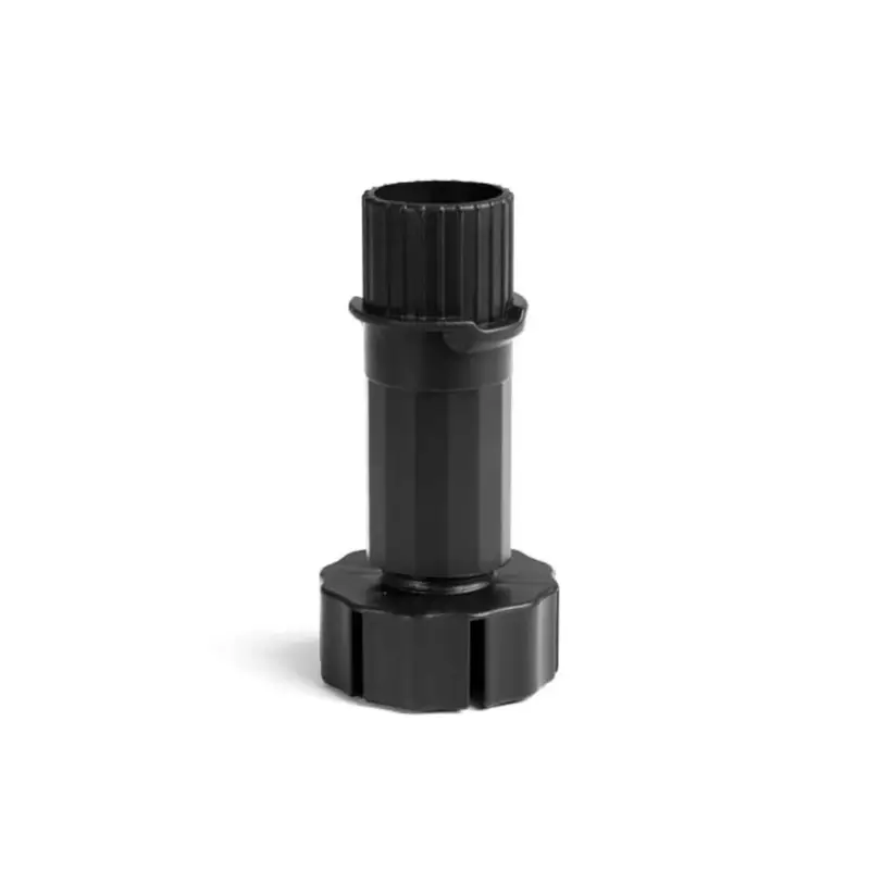 Szekrényláb 415/150mm fekete szétszedhető 150kg Azonnal elérhető