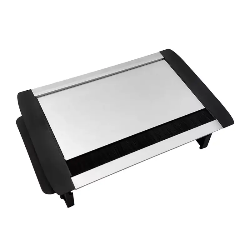 Prémium Konnektor Munkalapba Felbillenős-fekvő Kefés 3x220V+2xUSB 277x158x65mm