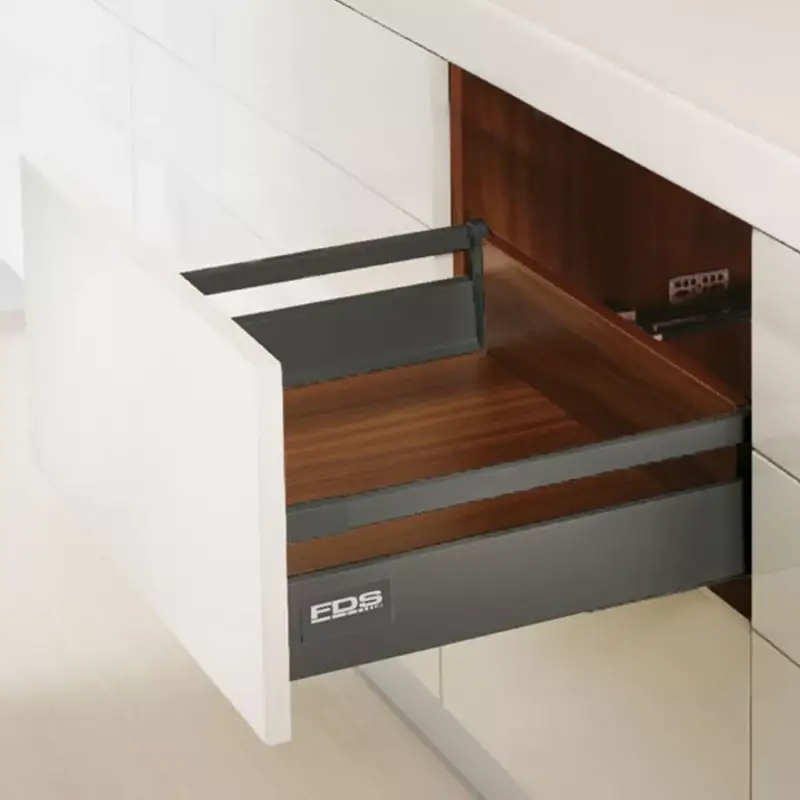Végkiárusítás FDS-CLASSIC PO B Push Open Fiókrendszer 400mm H146 Antracit 40Kg