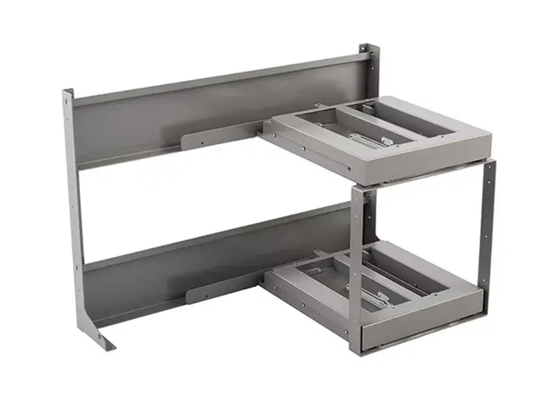 Akciós ár Fémrács FlyBox keret FLYBST452 Sarokszekrénybe 830x545x470mm Antracit