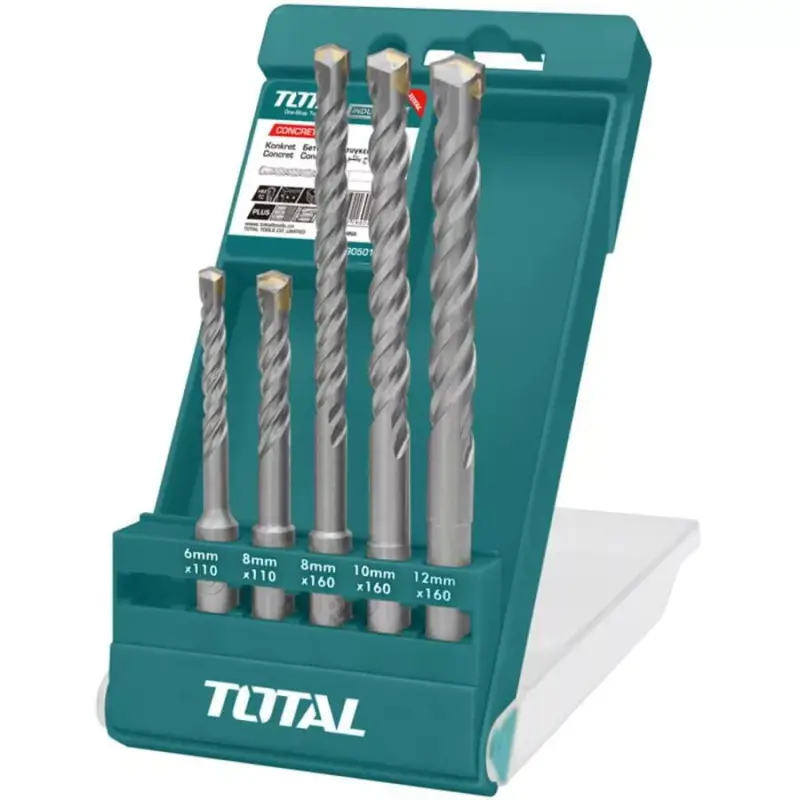 Biztonságos vásárlás TOTAL SDS-Plus 5db-os Fúrókészlet / INDUSTRIAL