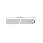 Legjobb ár Munkalap I-4560 Columbia marble 4200x635x38mm prémium