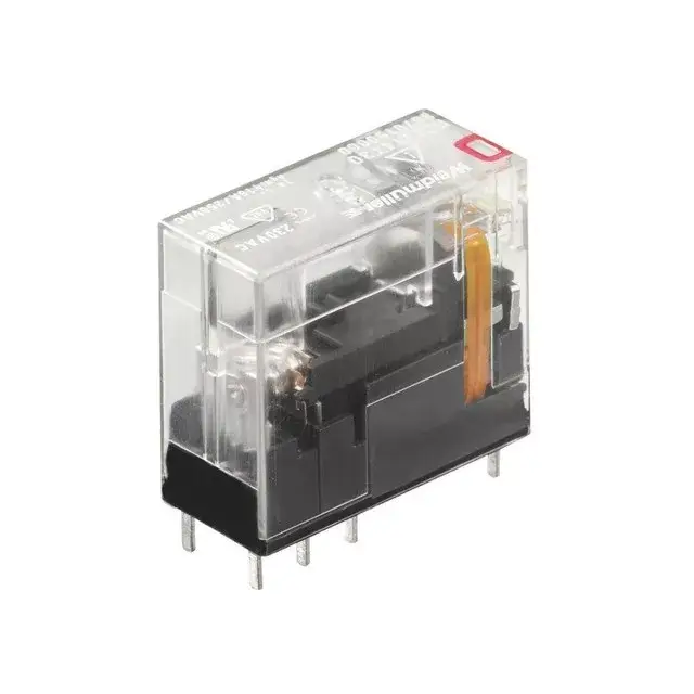 Bestseller Weidmüller 8870180000 RCI424AC4, Relémodul 2 váltóérintkező (CO) AgNi 90/10, 24V DC vezérlőfeszültség, 8A folytonos áram, dugaszolható csatlakozás (Riderseries)
