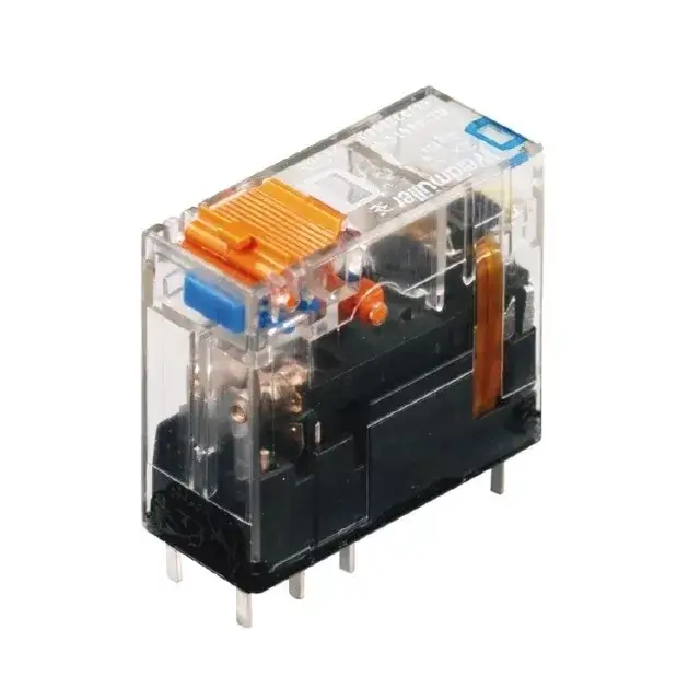 Árengedmény Weidmüller 8870370000 RCI484T30, Relémodul 2 váltóérintkező (CO) AgNi 90/10, vizsgálógombbal, 230V AC vezérlőfeszültség, 8A folytonos áram, dugaszolható csatlakozás (Riderseries)