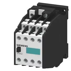Gyors szállítás Siemens 3TH4253-0AF0, Segédkontaktor 10A, 110V (50Hz) / 132V (60Hz)V AC vezerlés, 5 Záró + 3 Nyitó érintkező, csavaros csatlakozás (Segédkapcsoló 3TH42530AF0)