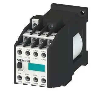 Ajánlat Siemens 3TH4280-0BM4, Segédkontaktor 10A, 220V DC vezerlés, 8 Záró érintkező, csavaros csatlakozás (Segédkapcsoló 3TH42800BM4)