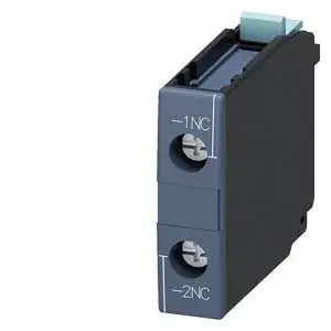 Siemens 3RH1921-1CA01 segédérintkező blokk, homloklapi, 1 Nyitó, csavaros csatlakozás, S6..S12 mágneskapcsolókhoz (Siemens 3RH19211CA01) Biztonságos fizetés