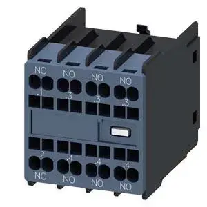 Siemens 3RH2911-2HA31 segédérintkező blokk, homloklapi, 3 Záró + 1 Nyitó, rugós csatlakozás, S00..S3 mágneskapcsolókhoz (Siemens 3RH29112HA31) Alacsony ár