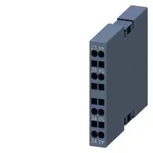 Siemens 3RH2911-2DA20 segédérintkező blokk, oldalsó, 2 Záró, rugós csatlakozás, S00 mágneskapcsolókhoz (Siemens 3RH29112DA20) Legkelendőbb