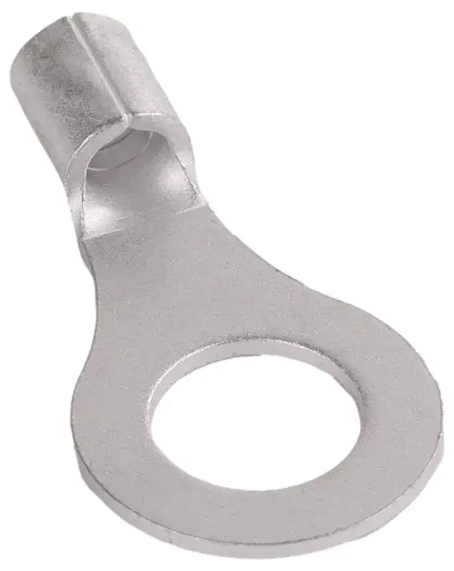 Olcsó Tracon SZ4-6 szigeteletlen szemes saru, 4mm2, M6, (d1=3,4mm, d2=6,4mm), ónozott elektrolitréz