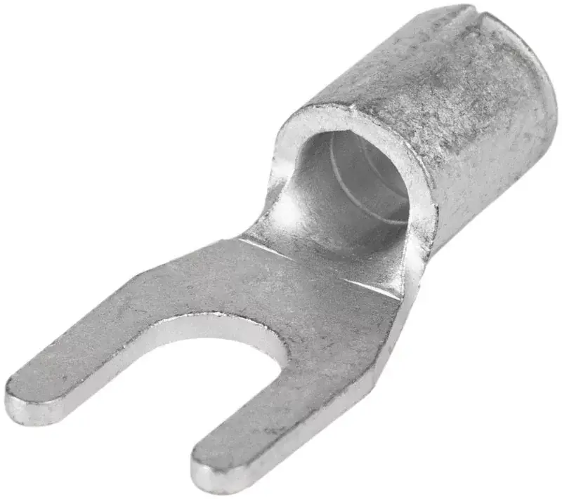 Olcsóbb Tracon V1.5-4 szigeteletlen villás lemezsaru 1,5mm2, (d1=1,7mm, d2=4,3mm), ónozott elektrolitréz