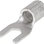 Tracon V10-5 szigeteletlen villás lemezsaru 10mm2, (d1=4,5mm, d2=5,3mm), ónozott elektrolitréz Újdonság