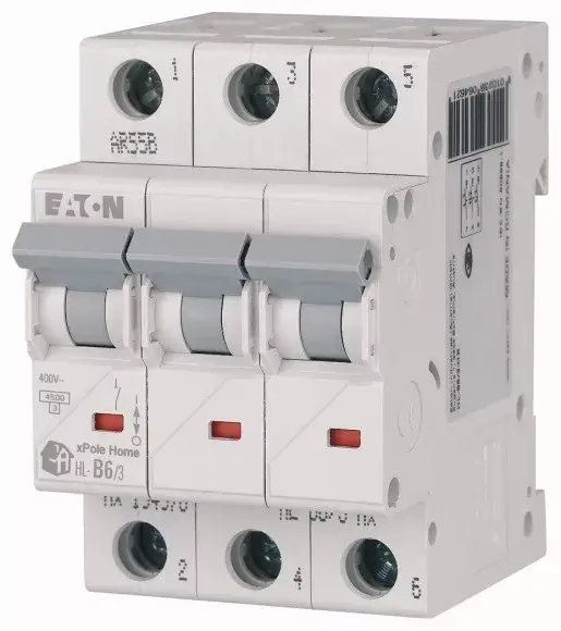 Bestseller Eaton 194780 HL-B13/3 Kismegszakitó 3P, 13A, B karakterisztika, 4,5 kA (xPole Home HL)