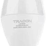 Tracon, LGY5NW, LED-es fényforrás, ( gyertya alakú )5W-os teljesítményű, E14 foglalattal, 4000K-es színhőmérsékletü, SMD LED ( 380 lm ) Tracon ( LGY5NW ) Azonnali szállítás