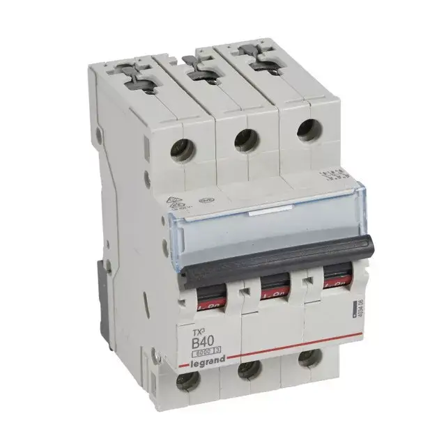 Legrand 403406 TX3 Kismegszakító. 3P, 40A, B karakterisztika, 6kA Kedvezményes ár