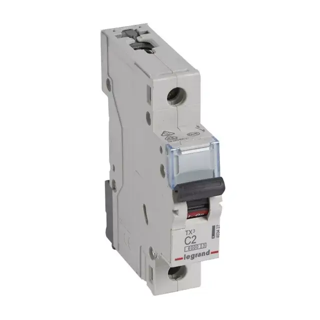 Legrand 403427 TX3 Kismegszakító. 1P, 2A, C karakterisztika, 6kA Biztonságos fizetés