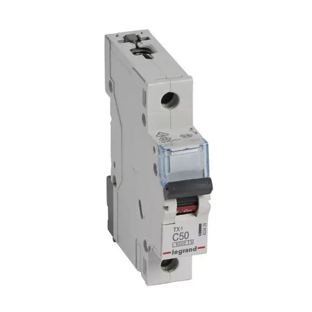 Legrand 403439 TX3 Kismegszakító. 1P, 50A, C karakterisztika, 6kA Akció