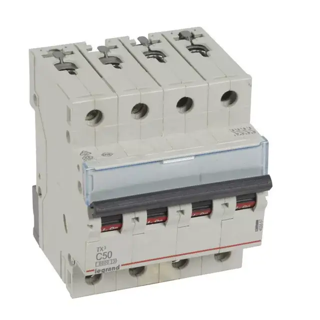 Legrand 403567 TX3 Kismegszakító. 4P, 50A, C karakterisztika, 6kA Legjobb ár