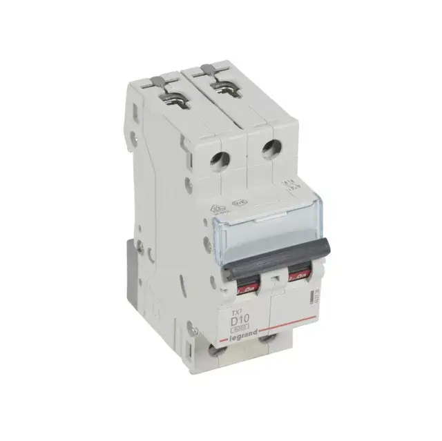 Legrand 403736 TX3 Kismegszakító. 2P, 10A, D karakterisztika, 6kA Kihagyhatatlan ajánlat