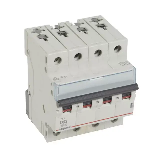 Legrand 403778 TX3 Kismegszakító. 4P, 63A, D karakterisztika, 6kA Gyors szállítás