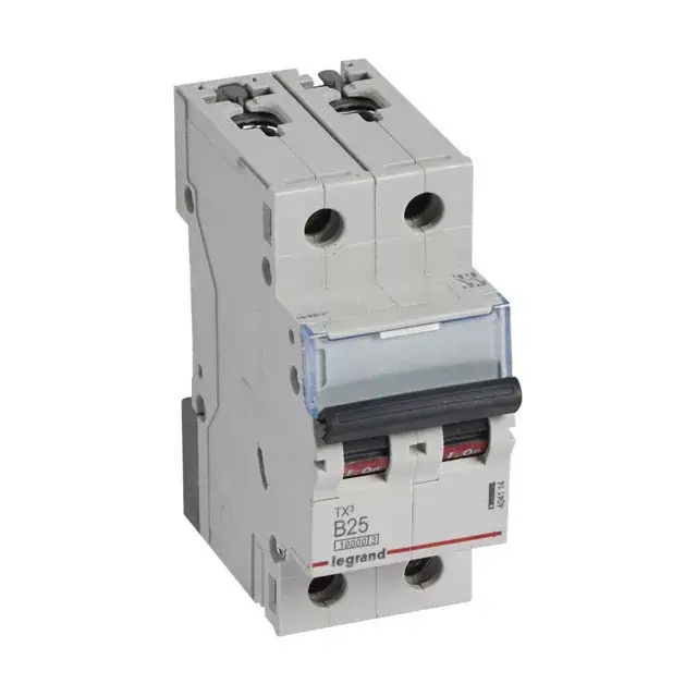 Legrand 404114 TX3 Kismegszakító. 2P, 25A, B karakterisztika, 10kA Népszerű