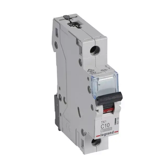 Legkelendőbb Legrand 404169 TX3 Kismegszakító. 1P, 10A, C karakterisztika, 10kA