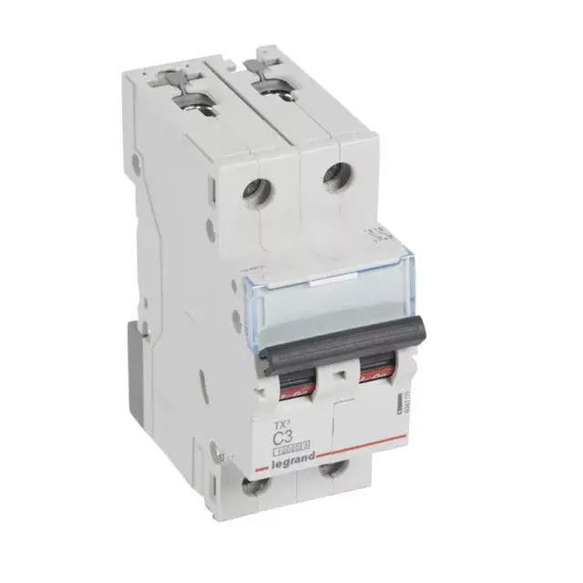 Legrand 404199 TX3 Kismegszakító. 2P, 3A, C karakterisztika, 10kA Expressz szállítás