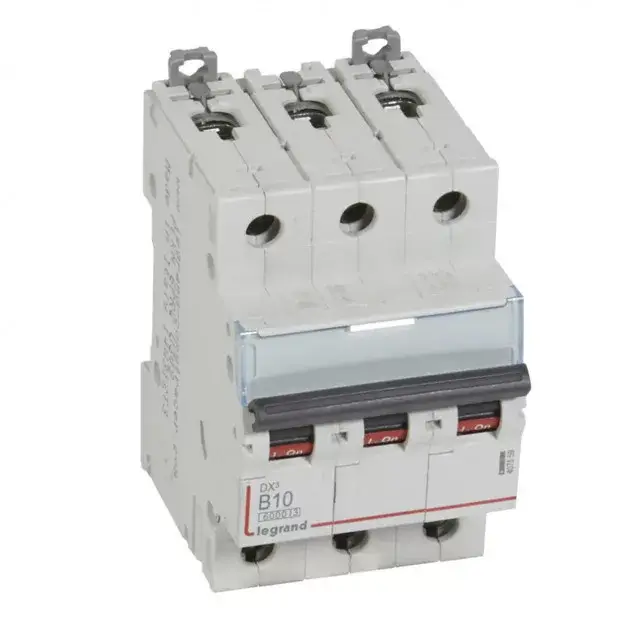 Bestseller Legrand 407559 DX3 Kismegszakító. 3P, 10A, B karakterisztika, 6kA