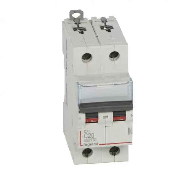 Legrand 407801 DX3 Kismegszakító. 2P, 20A, C karakterisztika, 6kA Ne maradj le