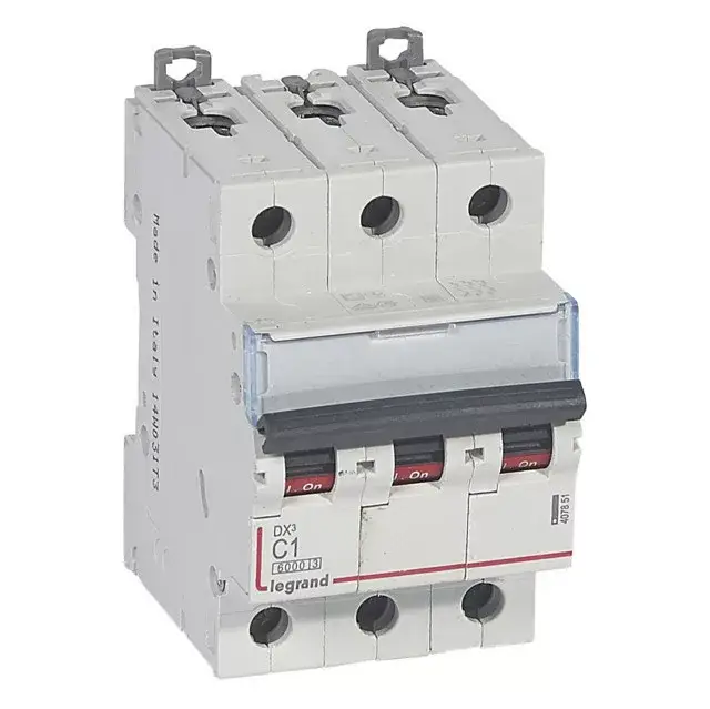 Legrand 407851 DX3 Kismegszakító. 3P, 1A, C karakterisztika, 6kA Bestseller