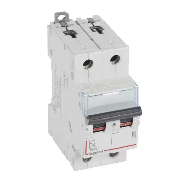 Legrand 408026 DX3 Kismegszakító. 2P, 4A, D karakterisztika, 6kA Szuper akció