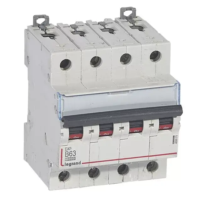Legrand 409071 DX3 Kismegszakító. 4P, 63A, B karakterisztika, 10kA Utolsó esély
