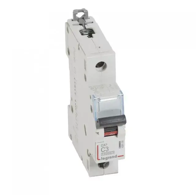 Legrand 409109 DX3 Kismegszakító. 1P, 3A, C karakterisztika, 10kA Azonnal elérhető
