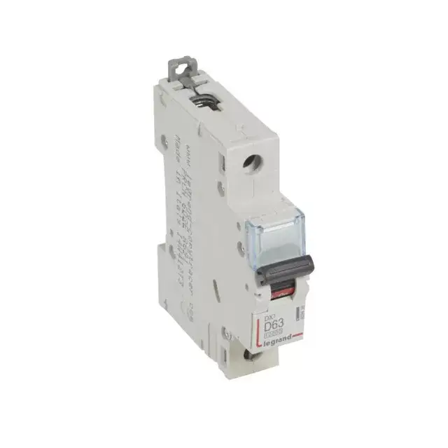 Legrand 409438 DX3 Kismegszakító. 1P, 63A, D karakterisztika, 10kA Újdonság