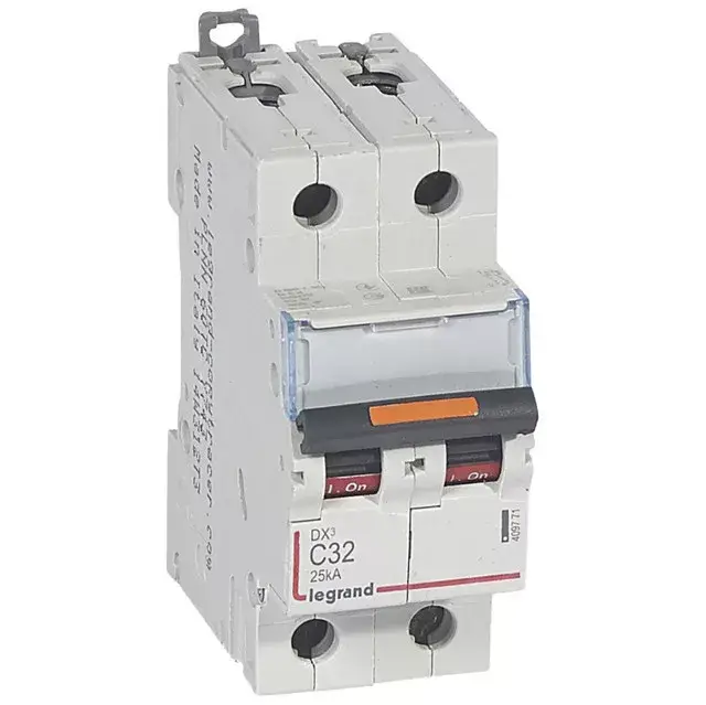 Legrand 409771 DX3 Kismegszakító. 2P, 32A, C karakterisztika, 25kA Vásárlói kedvenc