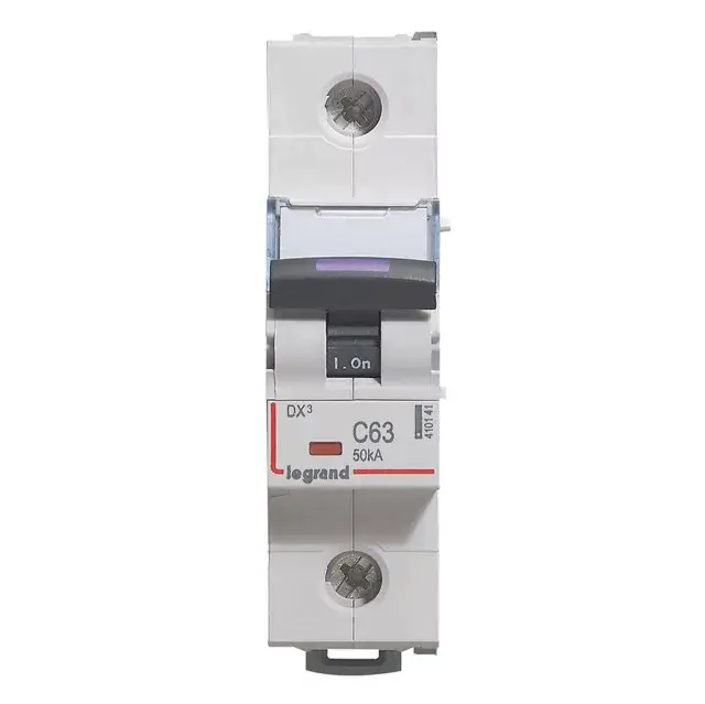 Legrand 410141 DX3 Kismegszakító. 1P, 63A, C karakterisztika, 50kA Szuper ajánlat