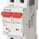 Eaton 262762 PL7-B10/2 Kismegszakító. 2P, 10A, B karakterisztika, 10kA Akciós ár