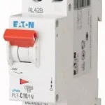 Olcsó Eaton 262756 PL7-D10/1N Kismegszakító. 1P+N, 10A, D karakterisztika, 10kA