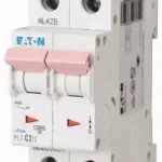 Eaton 263366 PL7-D2/2 Kismegszakító. 2P, 2A, D karakterisztika, 10kA Expressz kézbesítés